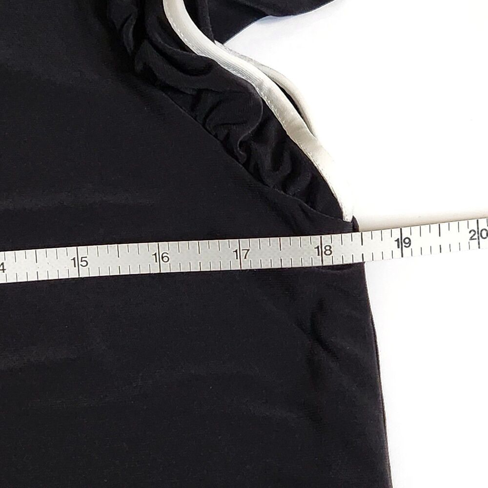 Anne Klein Flutter Sleeve Button Front Blouse Sma… - image 8